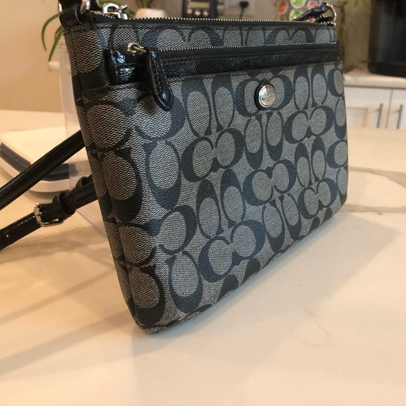 Signature Coach Cross Body Bag with Wallet Insert - Picture 3 of 8